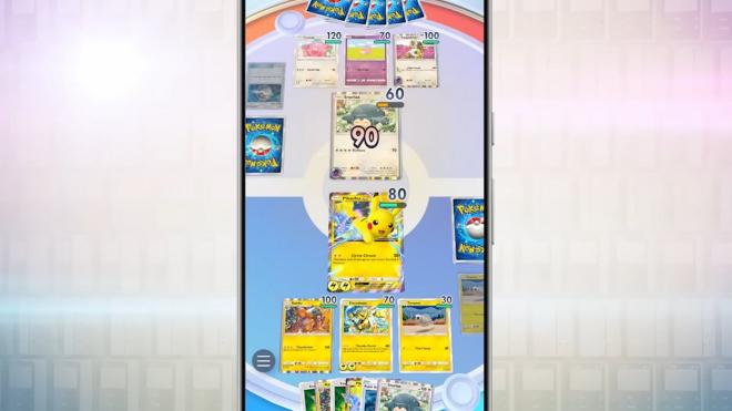 Las batallas de Pokemon Pocket tendrán reglas reducidas con respecto al TCG original.