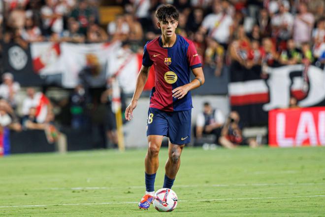 Marc Bernal, en el Rayo-Barça (Foto: Cordon Press).