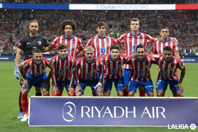 El once del Atlético ante el Espanyol (Foto: LALIGA).