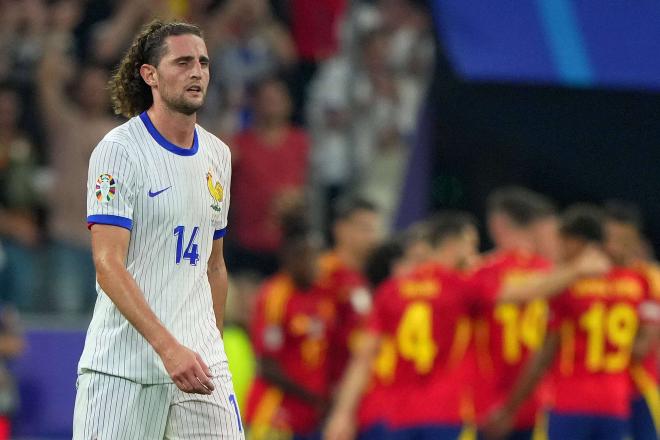 Rabiot, en un partido con Francia (FOTO: Cordón Press).