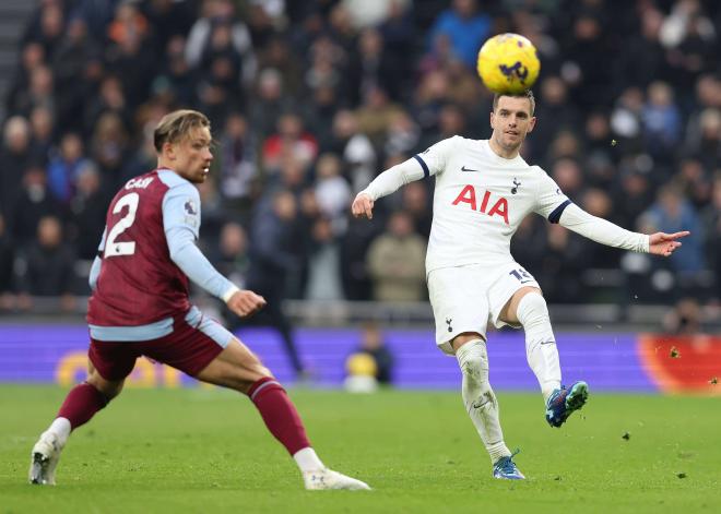 Giovani Lo Celso con el Tottenham (foto: Cordón Press).