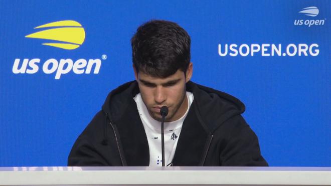 Carlos Alcaraz, en el US Open (CordonPress)