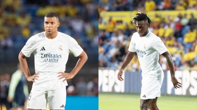 Kylian Mbappé y Vinicius, en Gran Canaria (Foto: Cordon Press).