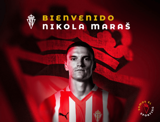 Nikola Maras, nuevo jugador del Sporting.