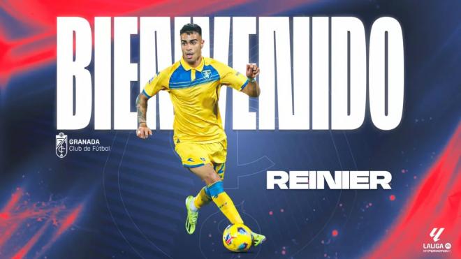 El Granada anuncia el fichaje de Reinier.