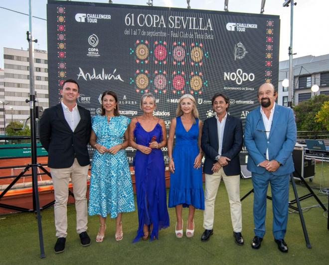 Presentación de la 61 edición de la Copa Sevilla de tenis.