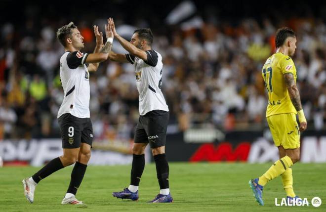 Gol de Hugo Duro al Villarreal CF (Foto: LALIGA).