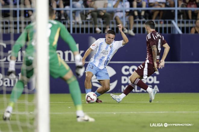 Sangalli en el Málaga - Albacete (Foto: LALIGA).