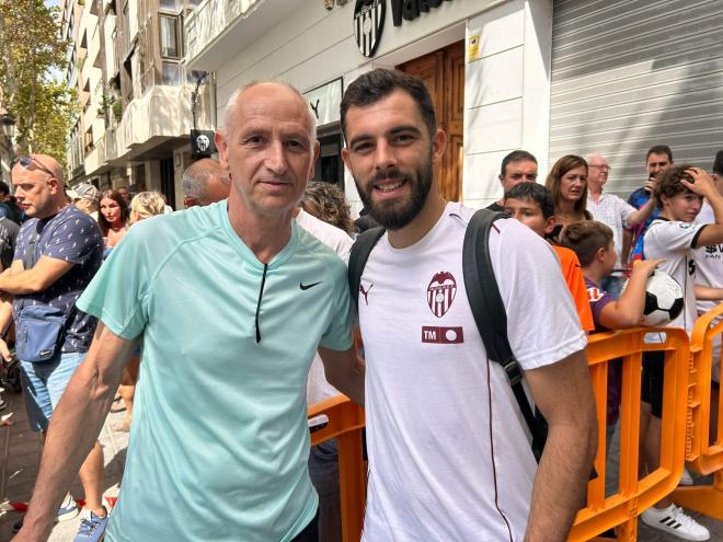 Convocatoria del Valencia CF con Sergi Canós y Luis Rioja