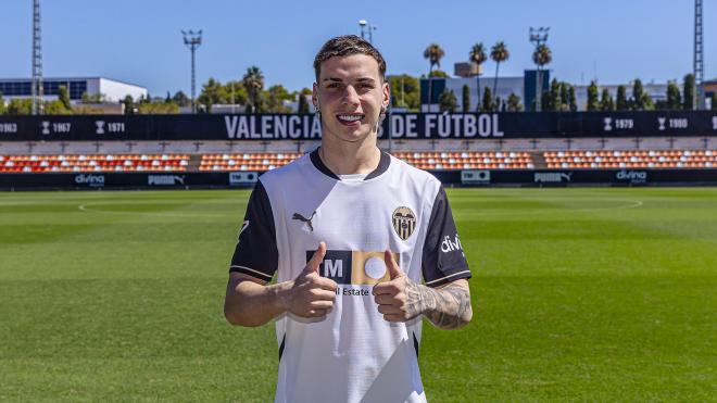 Daniel Paulino, último fichaje del VCF Mestalla