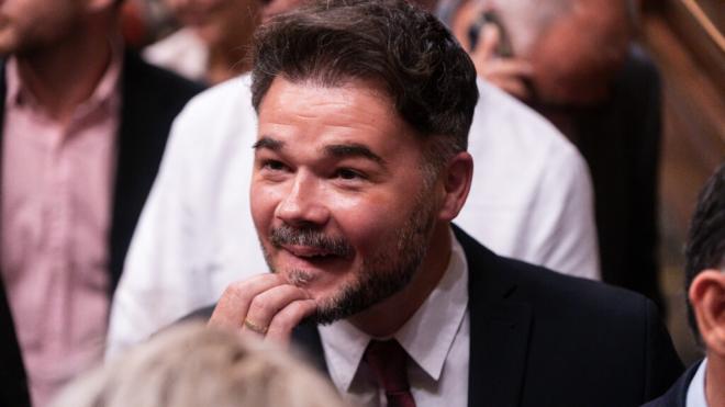 Gabriel Rufián en el Congreso de los Diputados (Cordon Press)