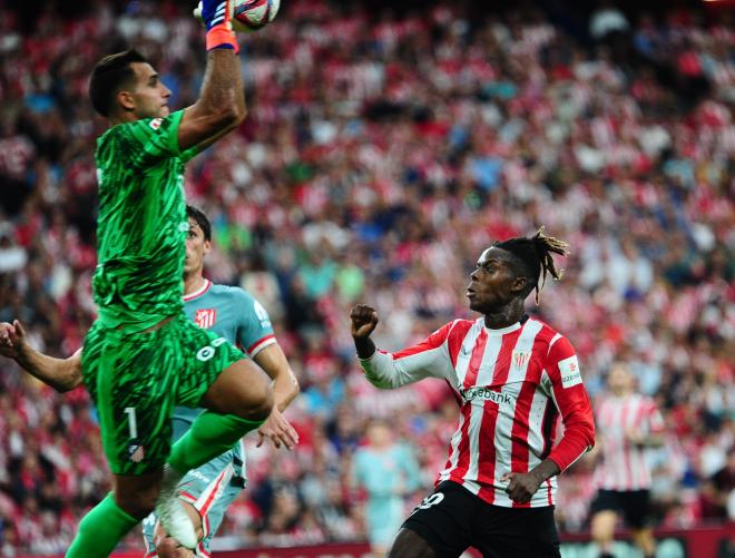 Juan Musso, en el Athletic-Atlético (Foto: LaLiga).