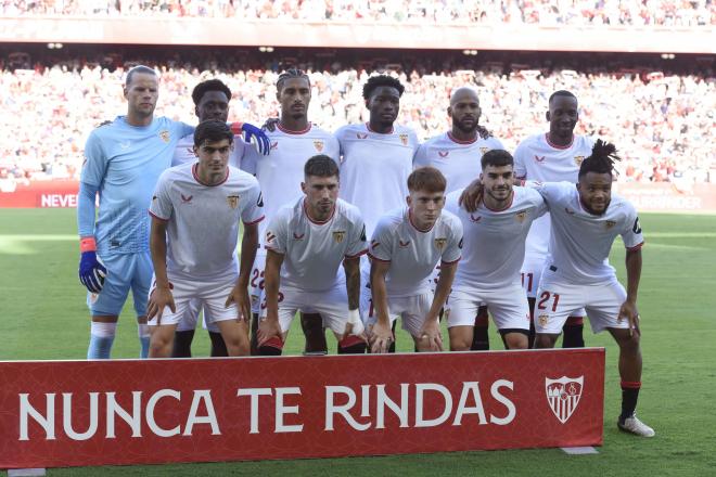 El once del Sevilla ante el Girona