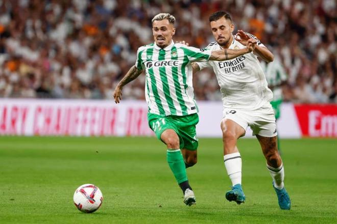 Rodri Sánchez, ante el Real Madrid (Foto: EFE)