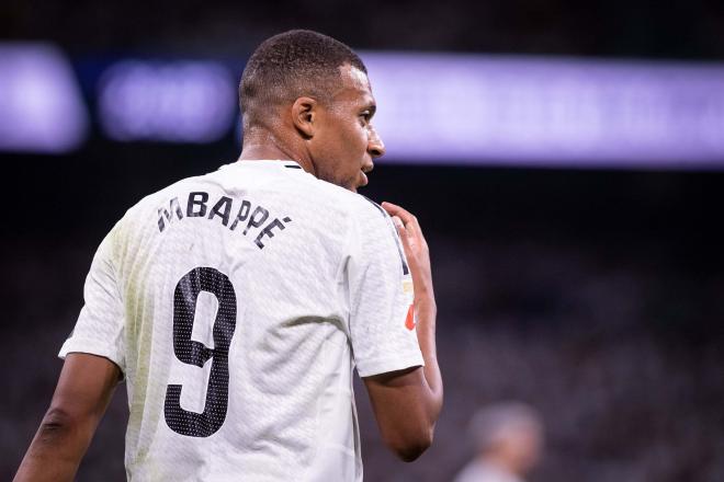 Kylian Mbappé, en el Real Madird-Betis (Foto: Cordon Press).