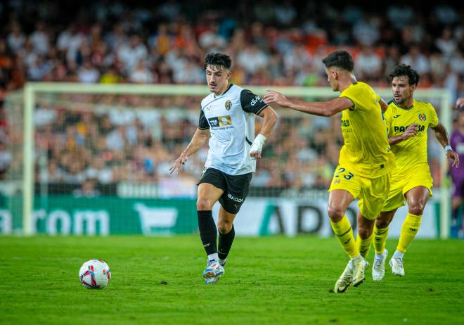 Diego López, ante el Villarreal CF (Foto: Valencia CF).