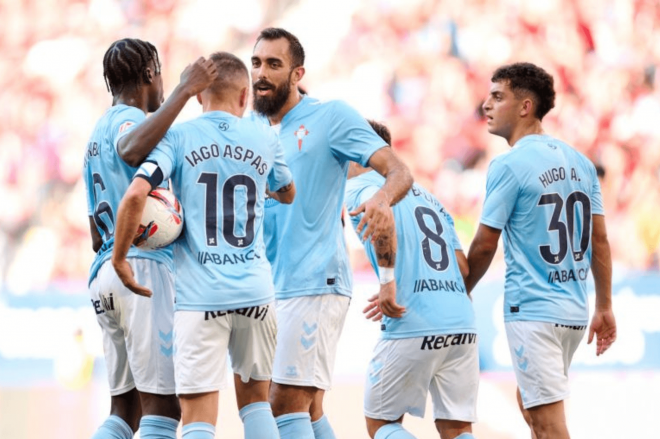 Gol de Borja Iglesias (Foto: LaLiga).