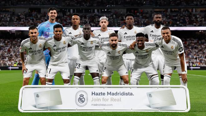 El once del Real Madrid ante el Betis (Foto: RM).