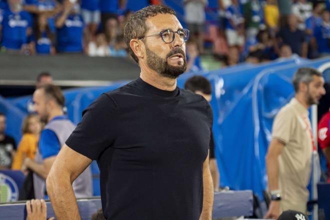 José Bordalás, en un partido del Getafe (Foto: Cordon Press).