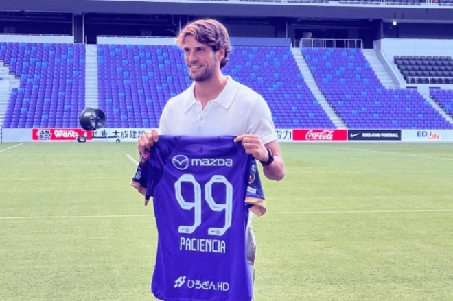 Gonçalo Paciencia (Foto: Sanfrecce Hiroshima).