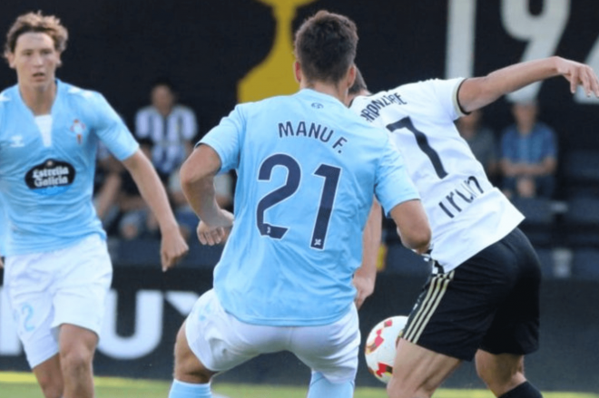 Manu Fernández y Fer López (Foto: RC Celta).