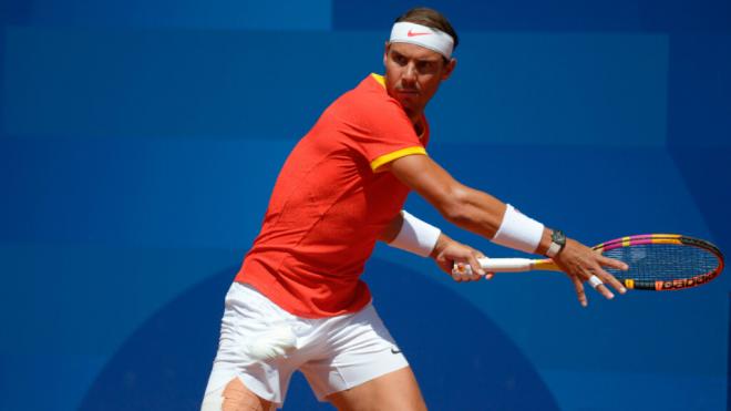 Rafa Nadal en los Juegos Olímpicos de París 2024 (Foto: Cordon Press)