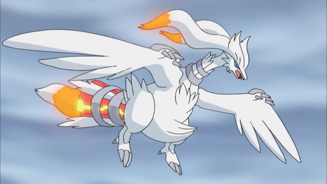 Reshiram, uno de los pokémon clave de la etapa Blanco y Negro.