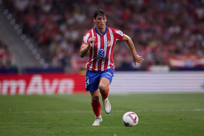 Robin Le Normand, en un partido con el Atlético de Madrid (Foto: Cordon Press).