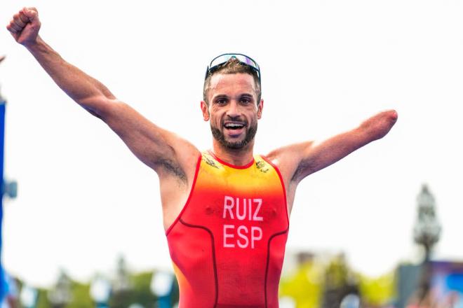 Jairo Ruiz, al finalizar su participación en París (Foto: Avance Deportivo).