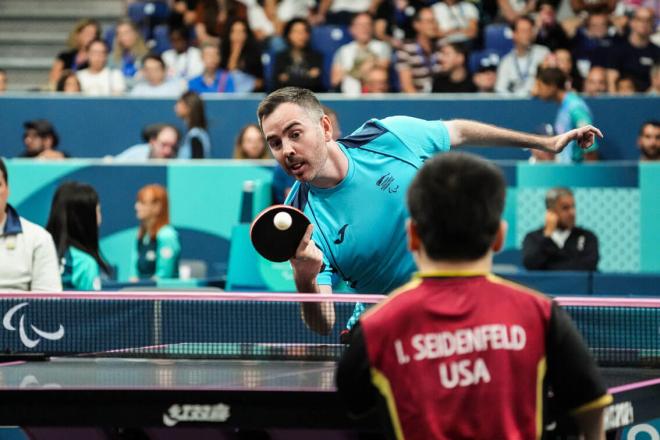 Álvaro Valera, en los Juegos Paralímpicos de París 2024. (Foto: CPE).