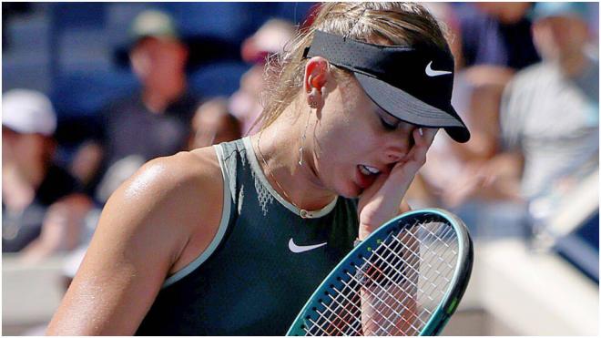 Paula Badosa, en el US Open.