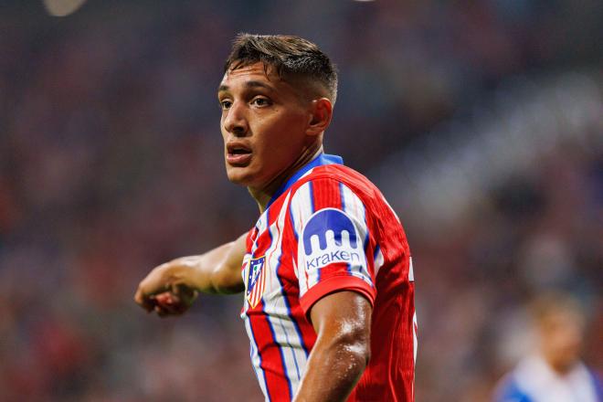 Nahuel Molina, en un partido del Atlético de Madrid (Foto: Cordon Press).