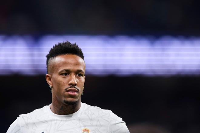 Éder Militao, en un partido del Real Madrid (Foto: Cordon Press).