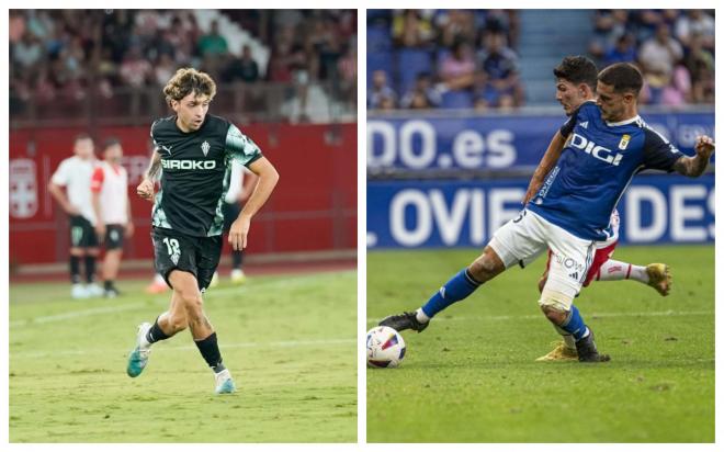 César Gelabert posa con la camiseta del Real Sporting (Foto: RSG).