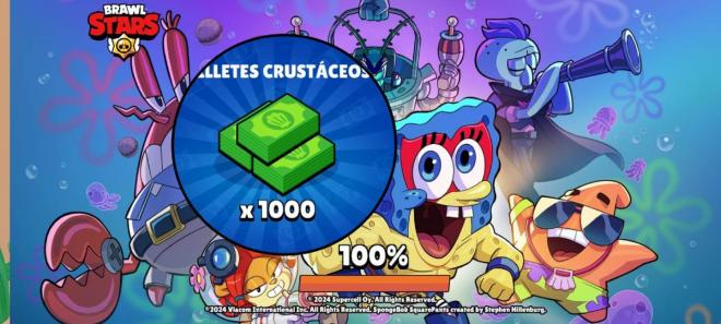 Brawl Stars regala 1000 billetes crustáceos gratis ocultos