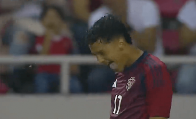 El gol de Warren Madrigal con Costa Rica en la CONCACAF Nations League