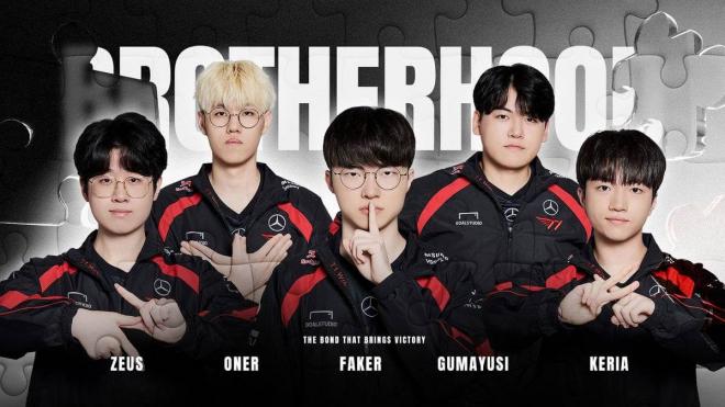 El roster de T1 para la LCK 2024 (Imagen: T1)