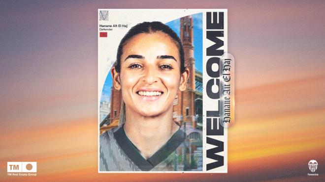 Hanane Ait El Haj, nuevo fichaje del VCF Femenino.