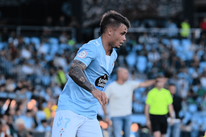 Sergio Díez, lateral diestro del Fortuna (Foto: RC Celta).