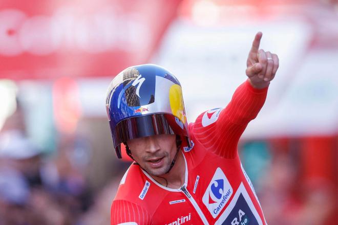 Primoz Roglic, campeón de La Vuelta España por cuarta vez (Foto: EFE).