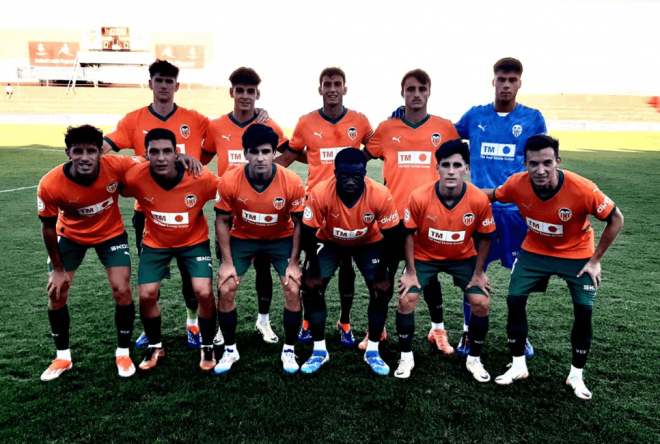 El VCF Mestalla asalta el Luis Suñer Picó gracias al gol de Martín Tejón (Foto: UD Alzira)