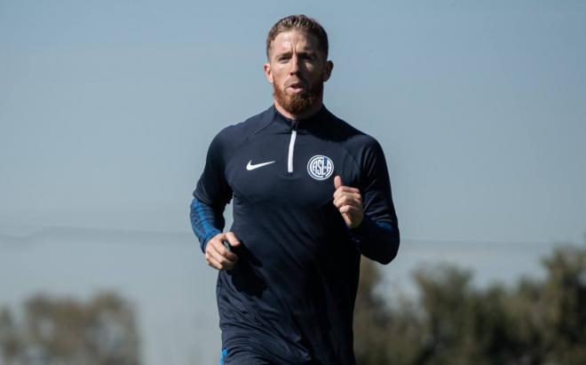 Iker Muniain ya entrena con su nuevo club (Foto: San Lorenzo).