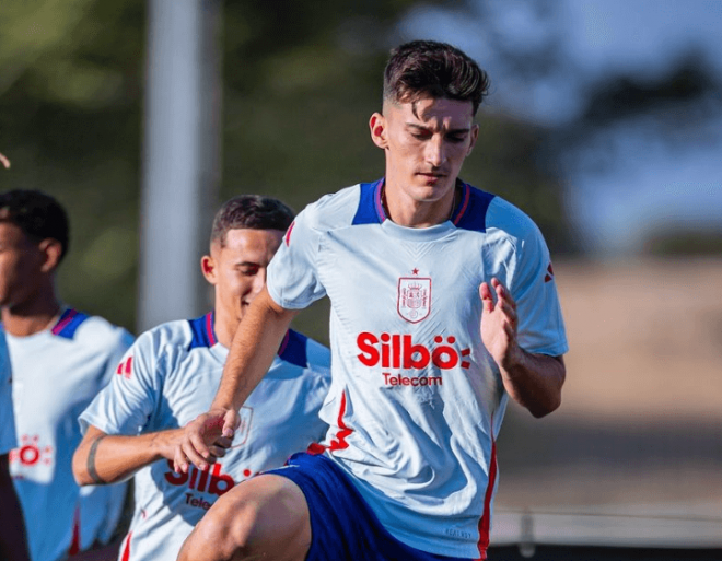 Pepelu con la selección española