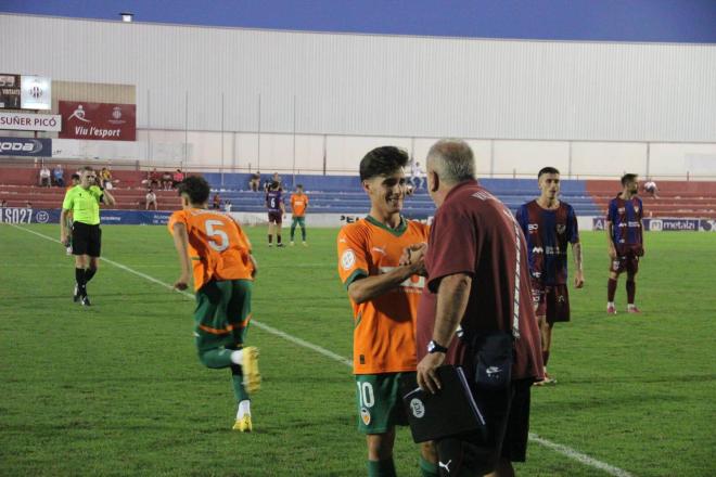 Victoria del VCF Mestalla en Alzira (Foto: UD Alzira)