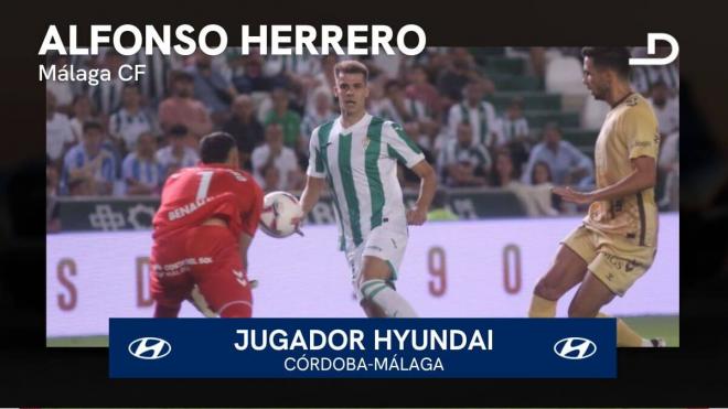 El portero Alfonso Herrero es el Jugador Hyundai del primer derbi andaluz de Segunda.