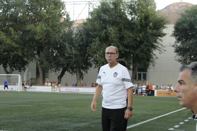 Ciraolo, entrenador del equipo de la Asociación de Futbolistas del Valencia CF