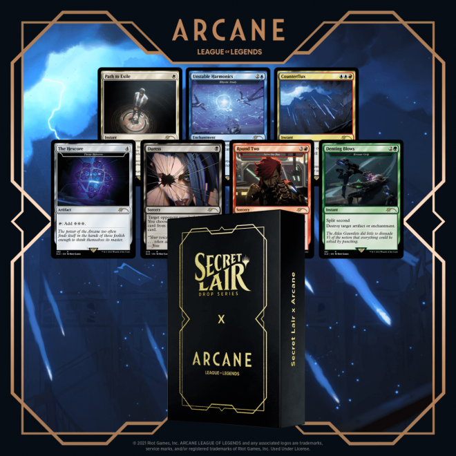 Secret Lair, uno de los dos drops de Arcane con Magic: The Gathering.