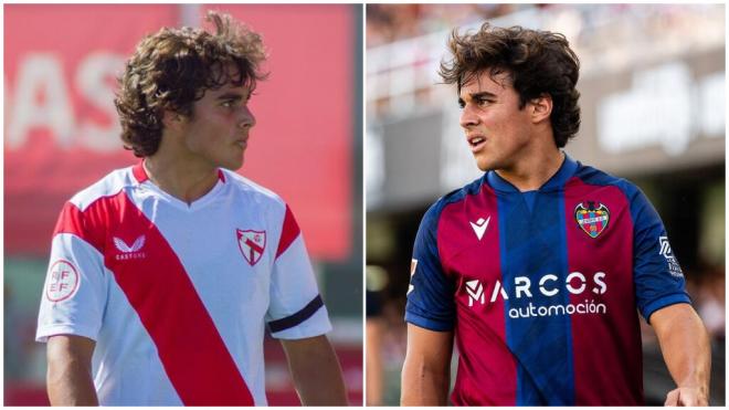 Carlos Álvarez en el Sevilla Atlético y en el Levante (@_carlosalvarez10)