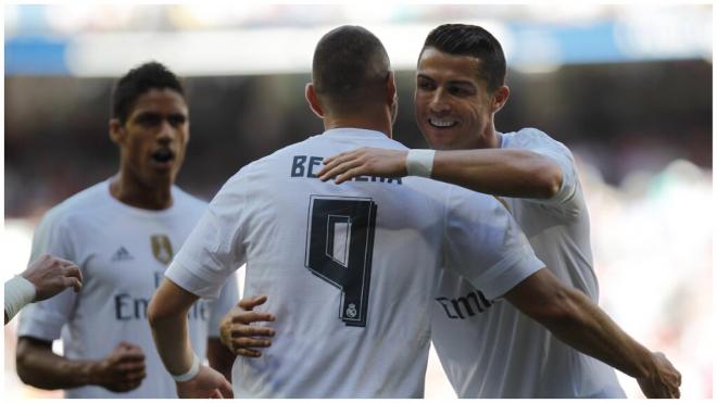 Karim Benzema y Cristiano Ronaldo durante su etapa en el Real Madrid. (Fuente: Cordon Press)