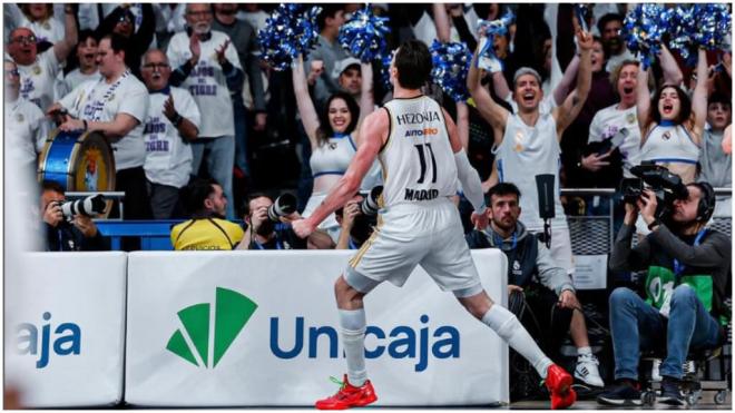 Mario Hezonja, jugador del Real Madrid. (Fuente: @supermariohezonja)